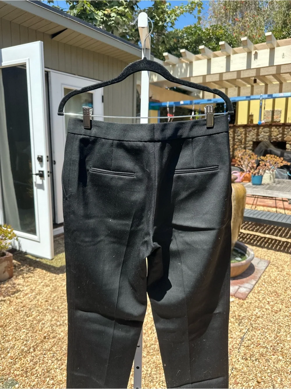 Jil Sander Black Tailored Dress Pants